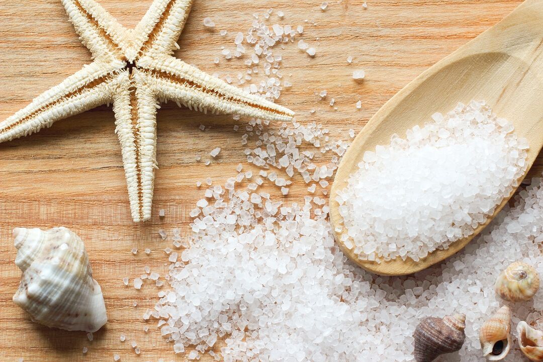 Treatment of fungus with sea salt